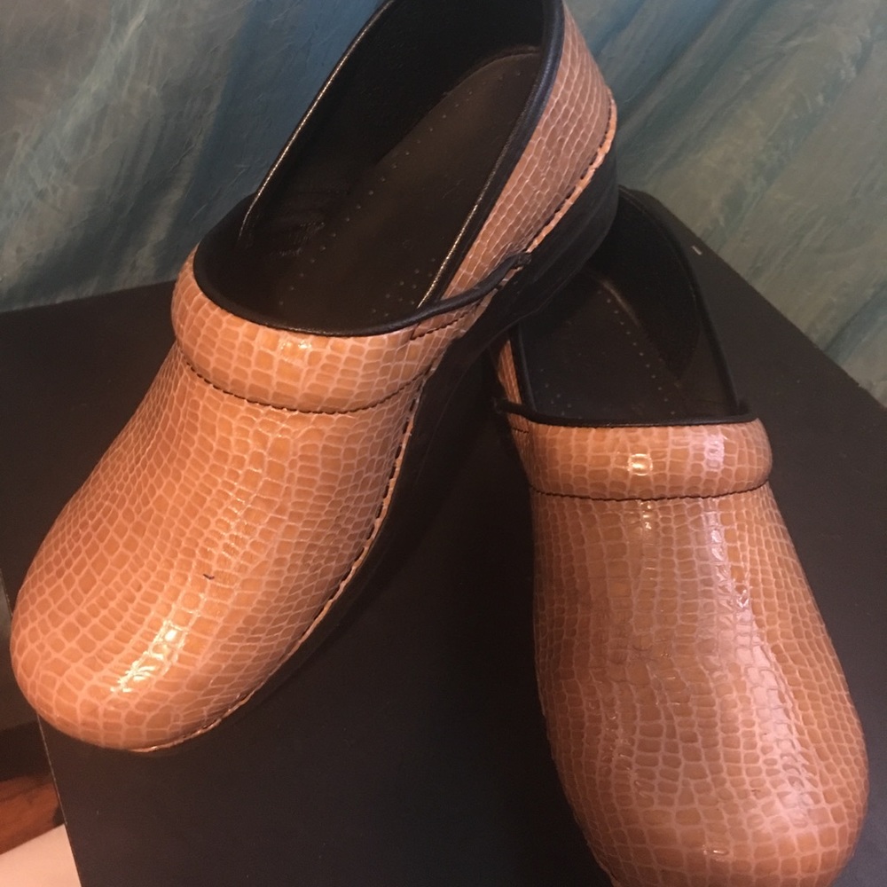 Gently used pair of Sanita shoes size 41